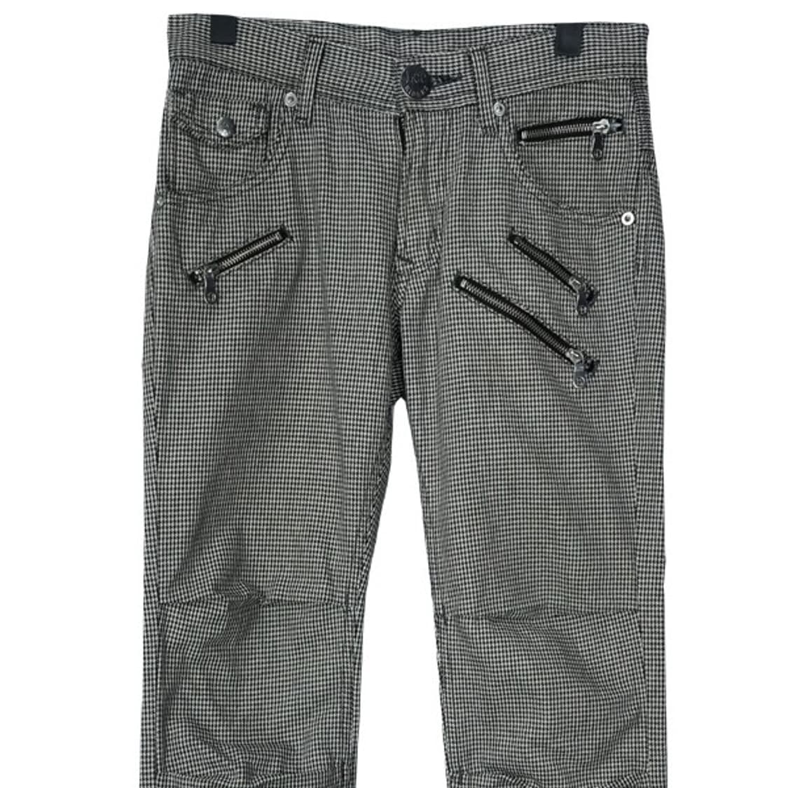 [리 재팬] 라이더스 펑크 체크 슬림핏 라이더 바이커 팬츠 M17096 상품이미지4