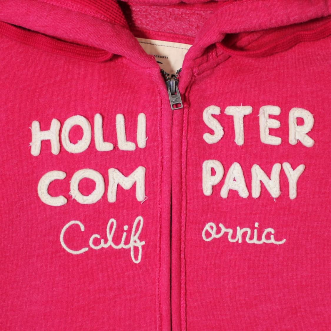 Hollister 홀리스터 핑크 기모 후드집업 상품이미지2