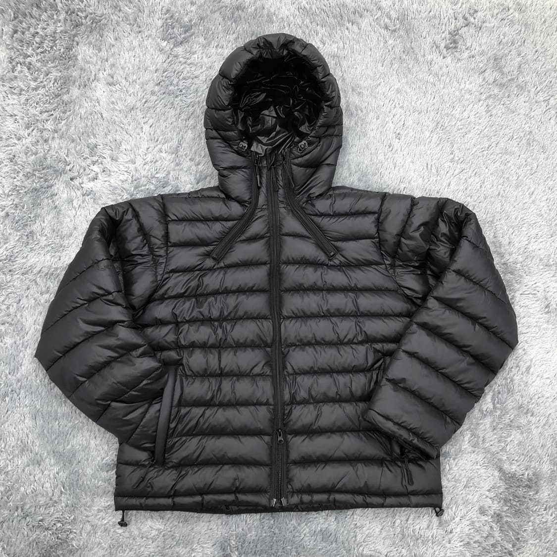 [premium] 립스탁 경량패딩 블랙 상품이미지4