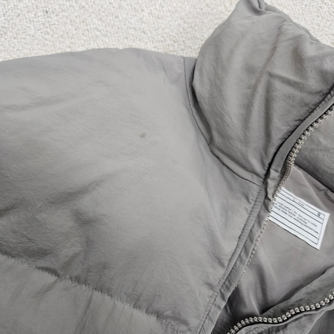 [S]  ASNOFIT 아스노핏 푸퍼 숏패딩 점퍼 1209J1 상품이미지5