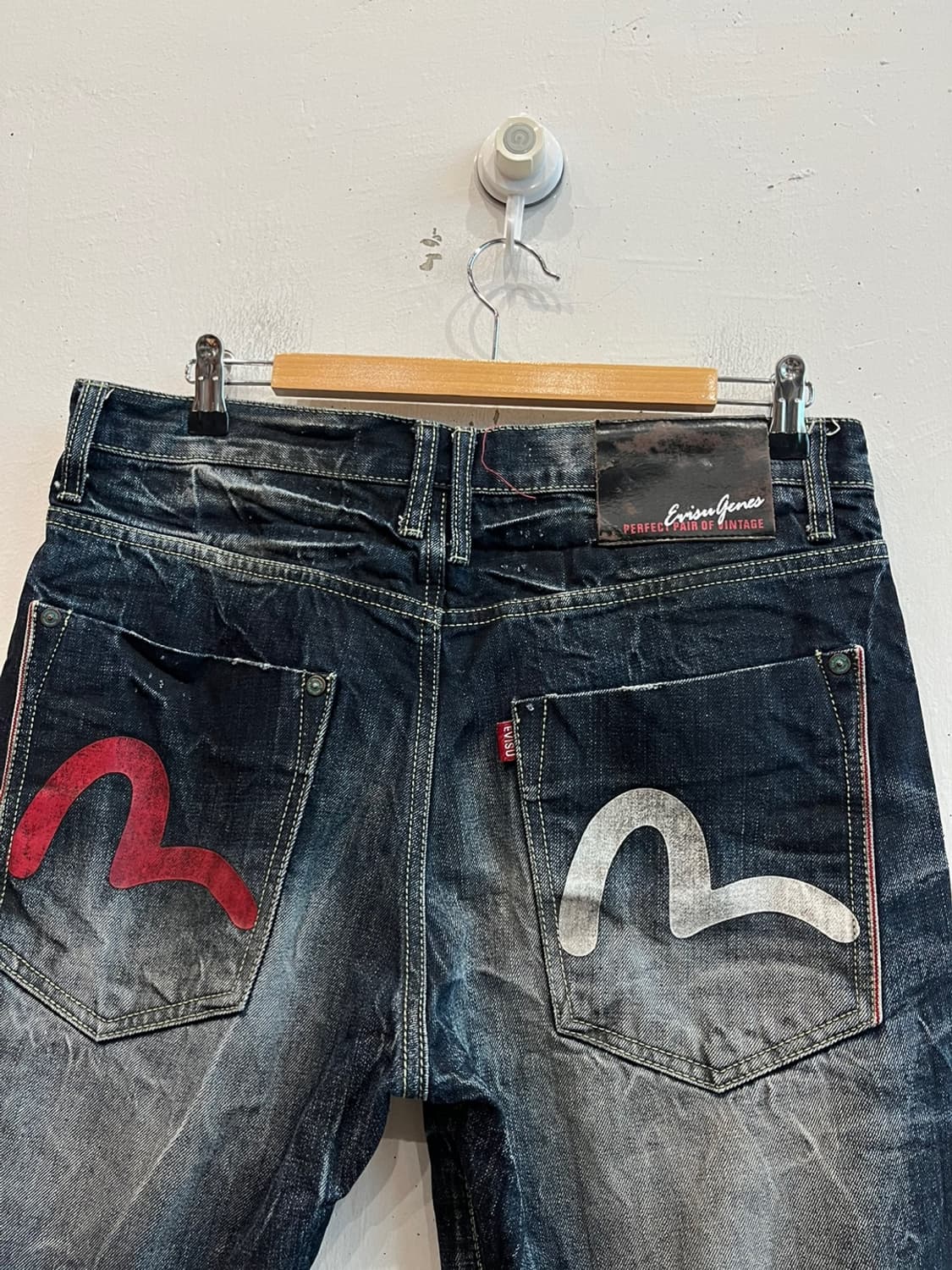 에비수 워싱 데님팬츠 상품이미지3