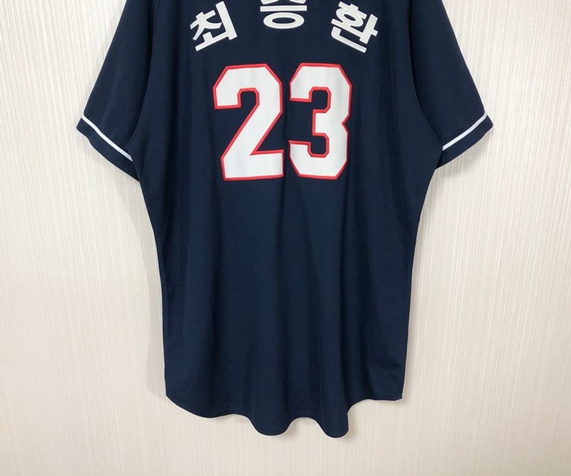 KBO 위팬 두산베어스 원정 선수실착 유니폼/져지 #23 최승환 상품이미지9