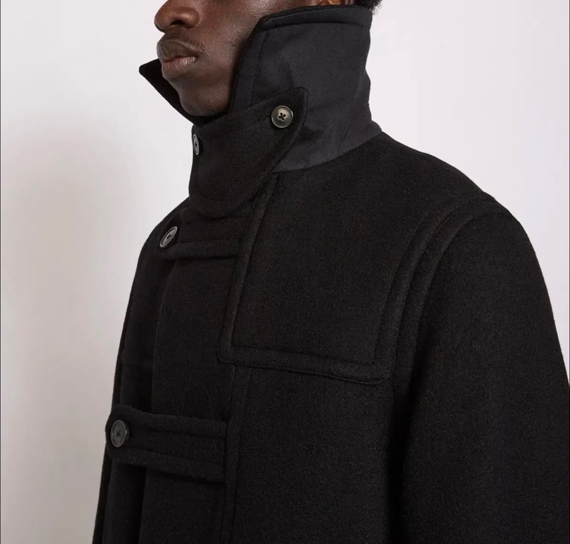 드리스반노튼 남자 밀리터리 피코트 하프코트 M 상품이미지2