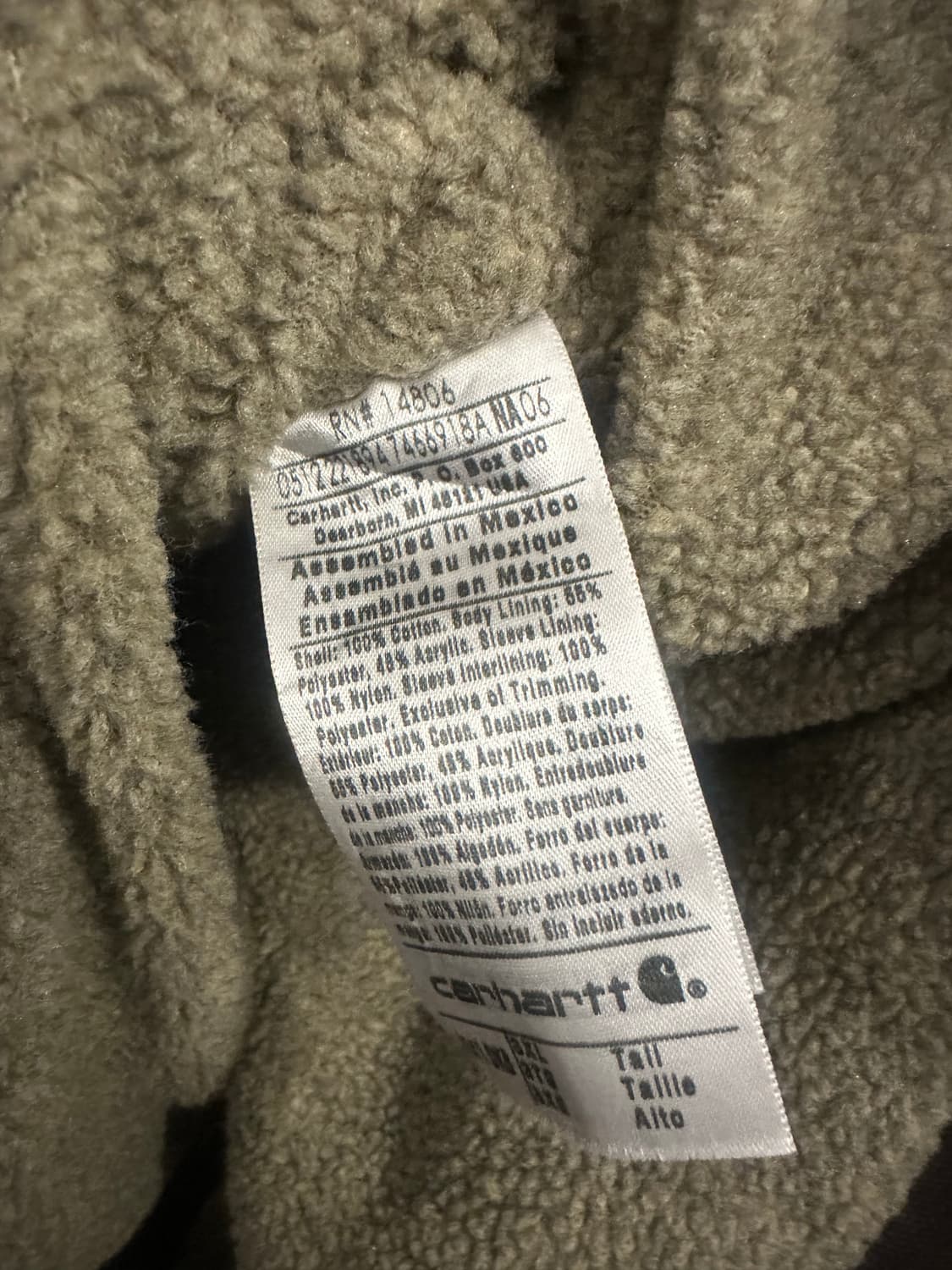 3XL)칼하트 J141 시에라 자켓 상품이미지3