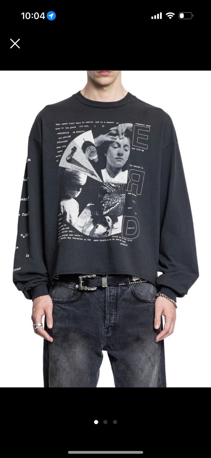 ERD 앙팡 리쉬 디프리메 REMEMBER WHEN 롱슬리브 티셔츠 맨투 상품이미지1