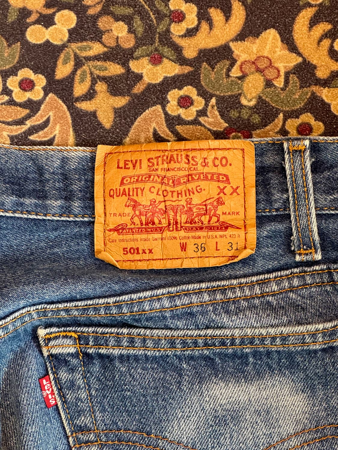 90s Made in USA 리바이스 501 데님팬츠 상품이미지8