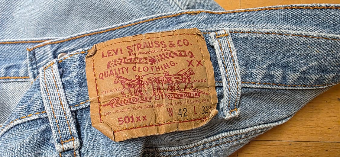90s USA Levis 501xx W42 L32 상품이미지6