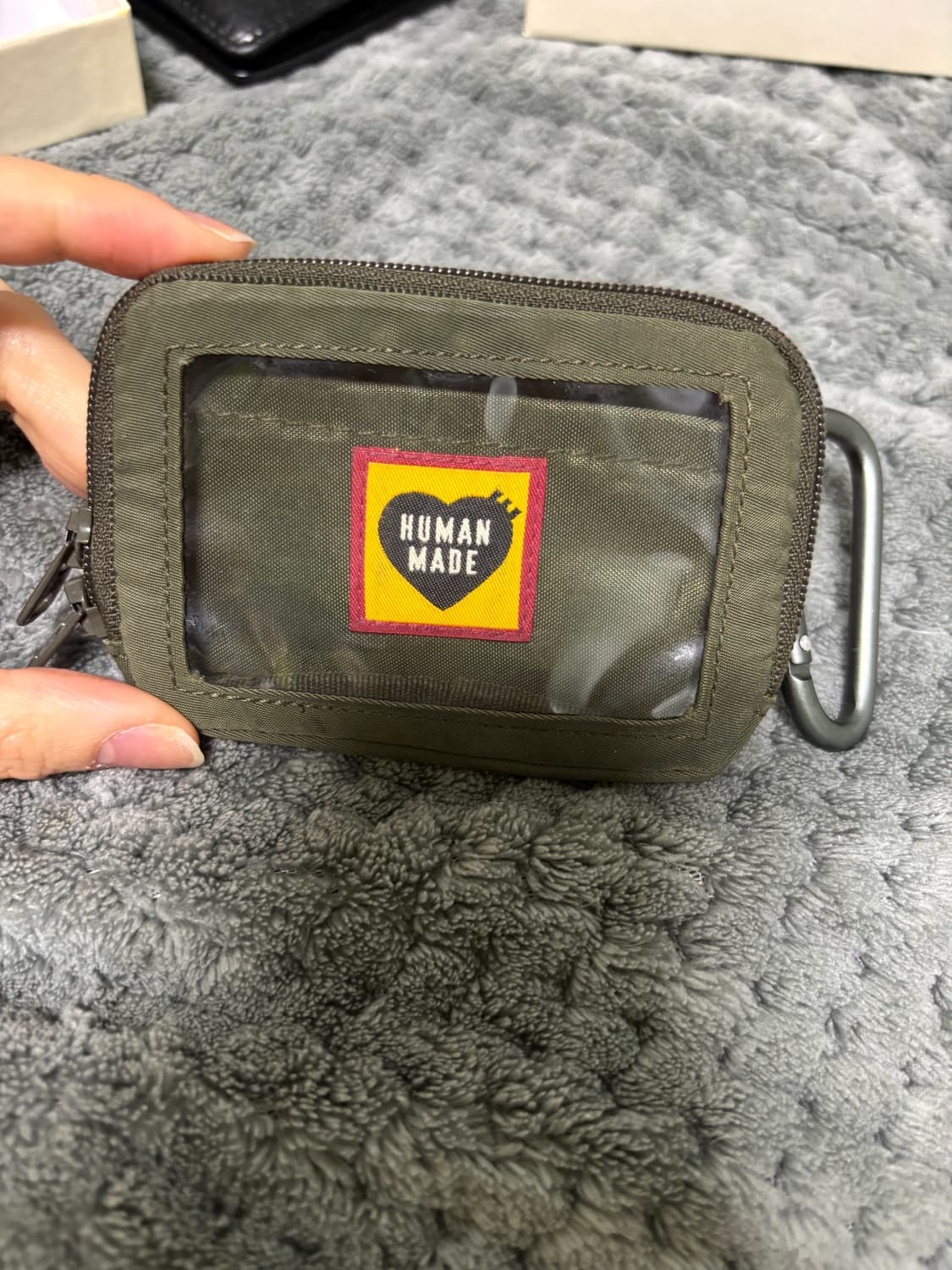 휴먼메이드 카드지갑 카키  상품이미지3