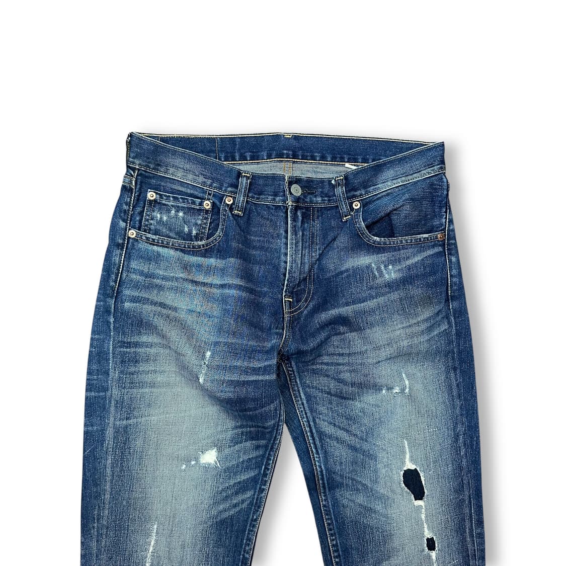 리바이스 519 디스트로이드 셀비지 데님 상품이미지2