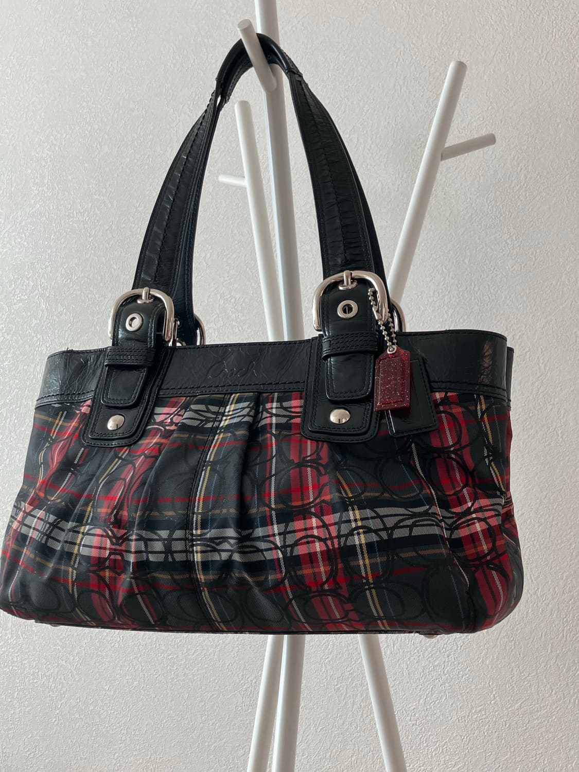 코치 시그니처 패턴 포피 coach poppy 숄더백 y2k 갸루 상품이미지2