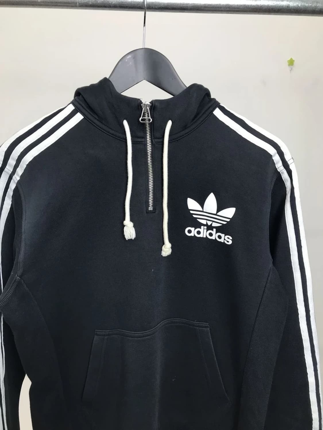 Adidas Trefoil Zip Hoodie Black 상품이미지6