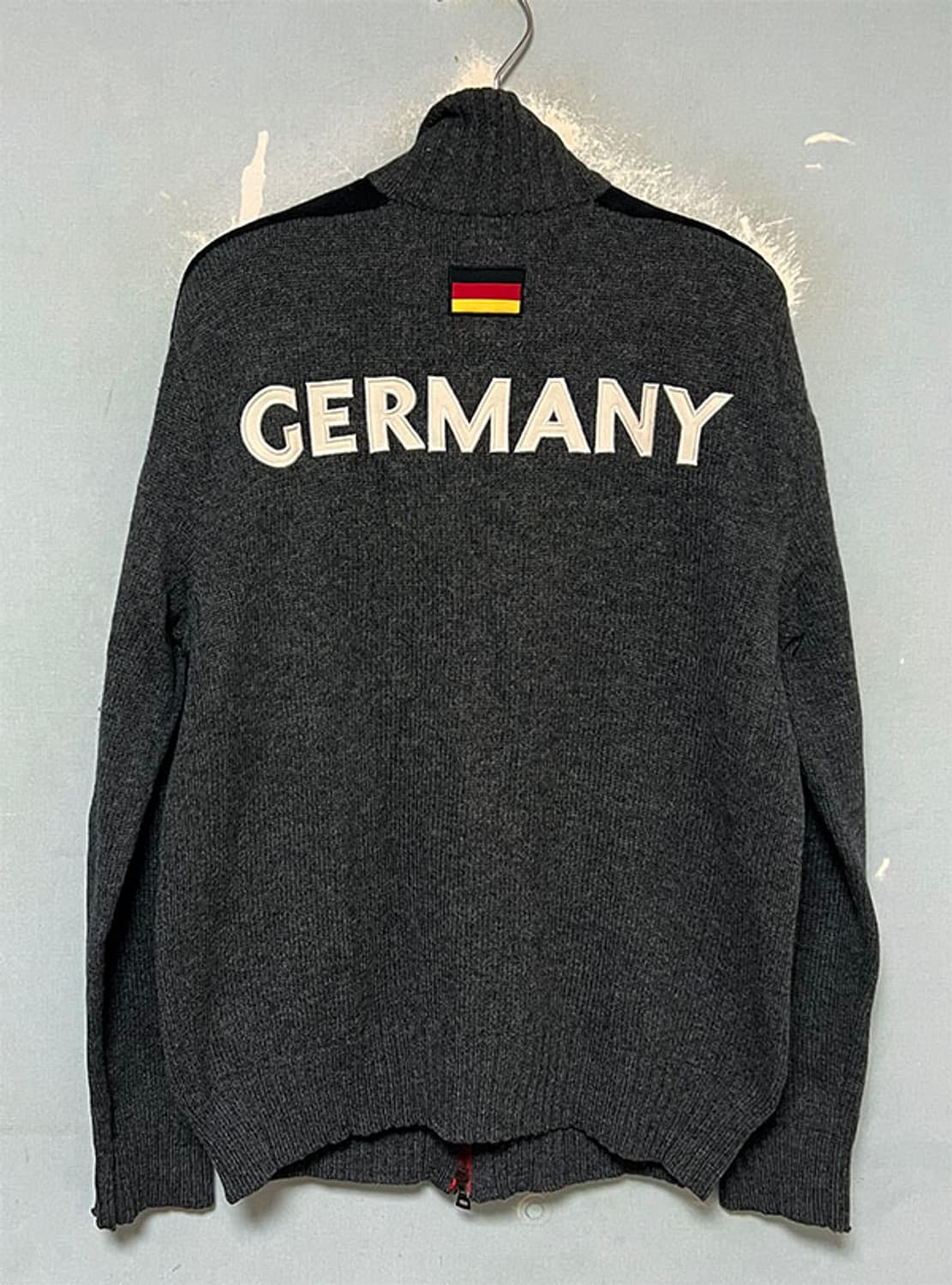 POLO 폴로 독일 남자 울 니트집업 추동복 투웨이 M 95-100 상품이미지2