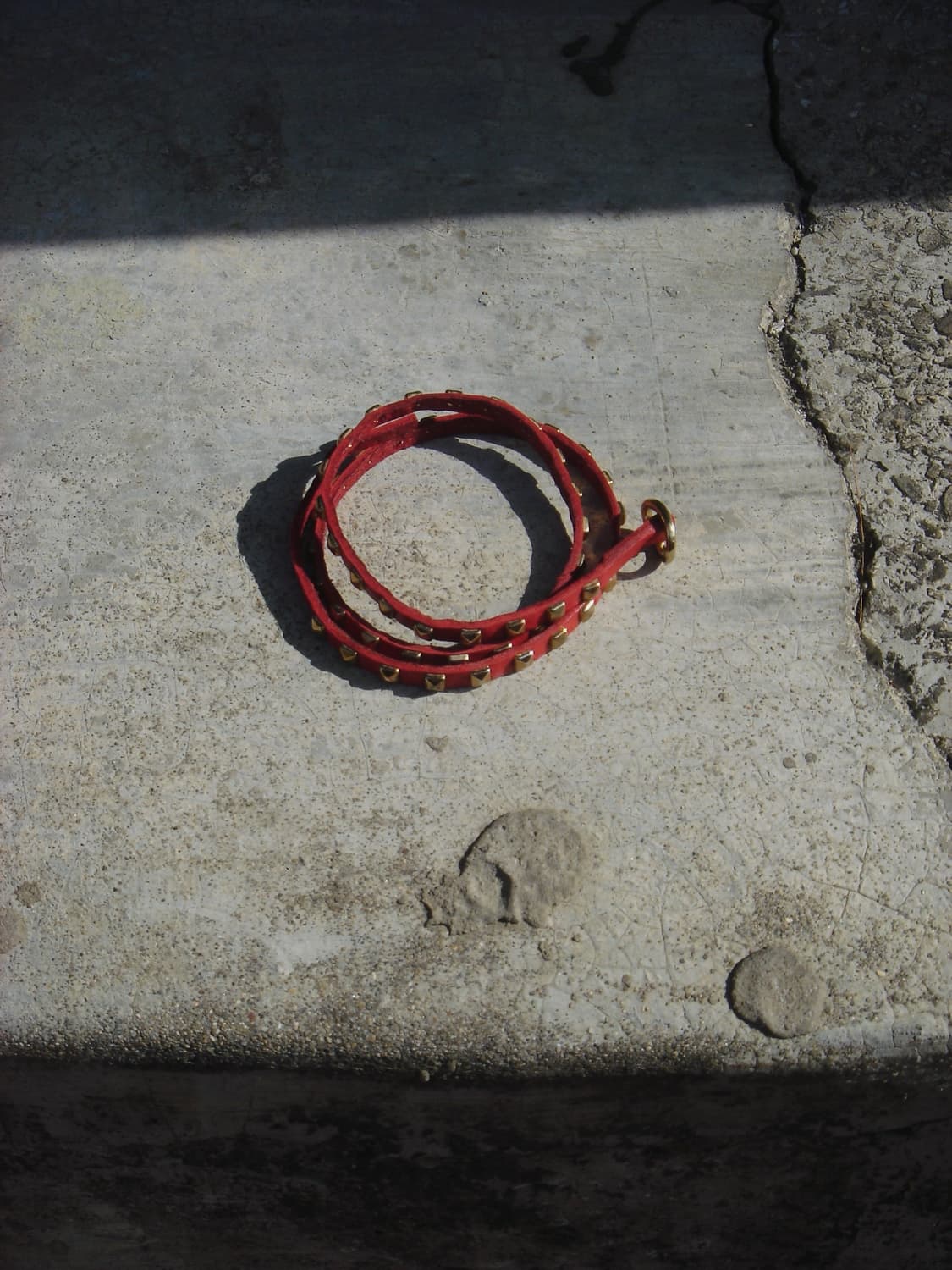 Red Stud Double Strap Bracelet 상품이미지1