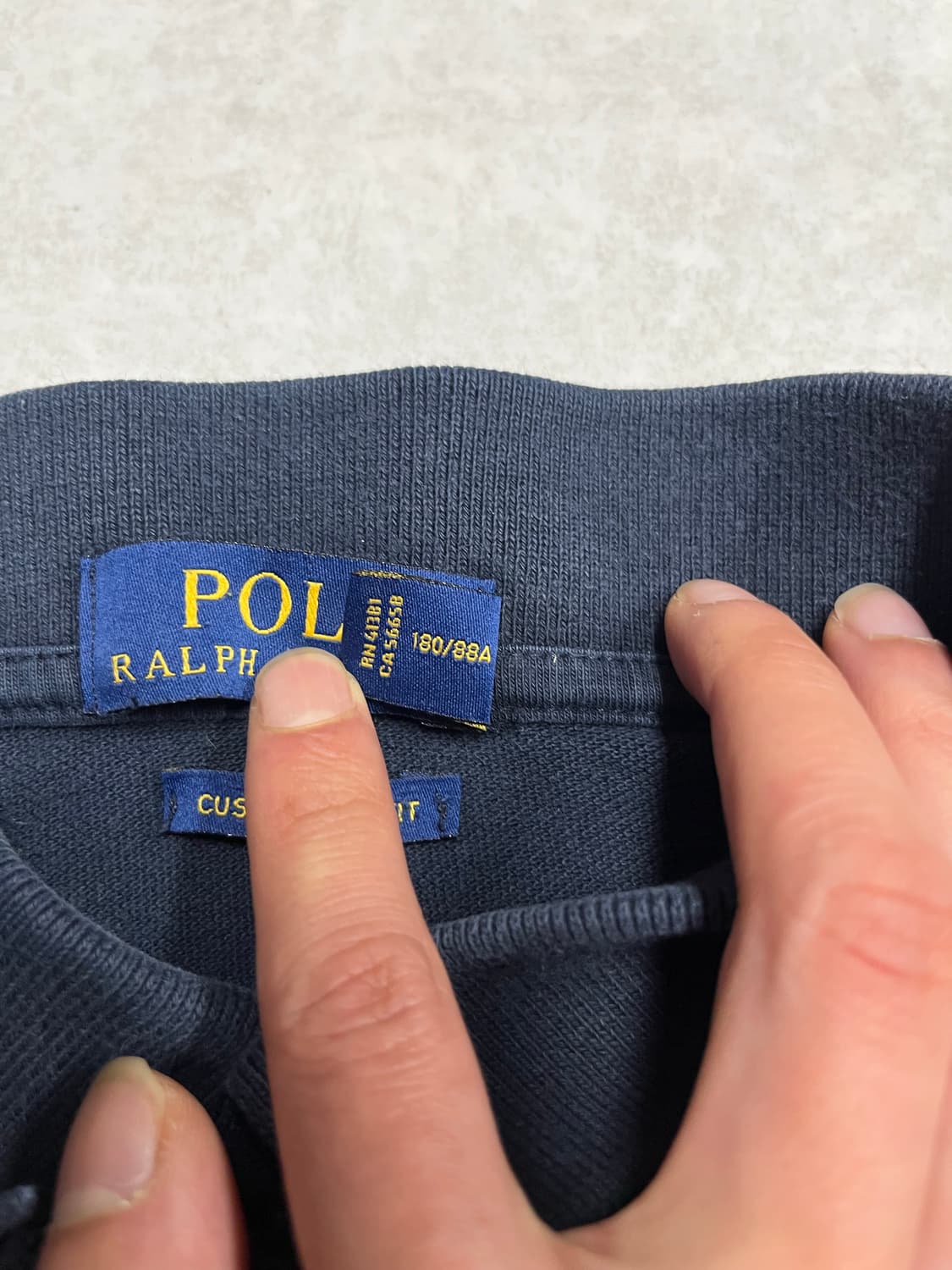 폴로 랄프로렌 긴팔 카라티 L 상품이미지4