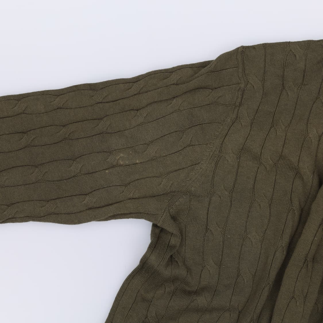 L 유니클로 케이블 니트 0417H1 상품이미지4