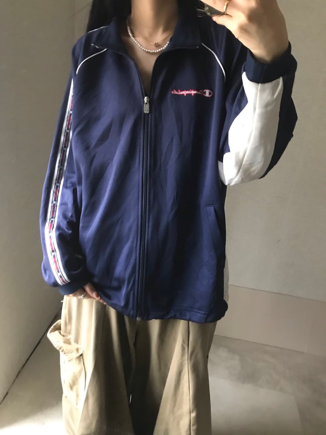 챔피온 네이비 져지 상품이미지3