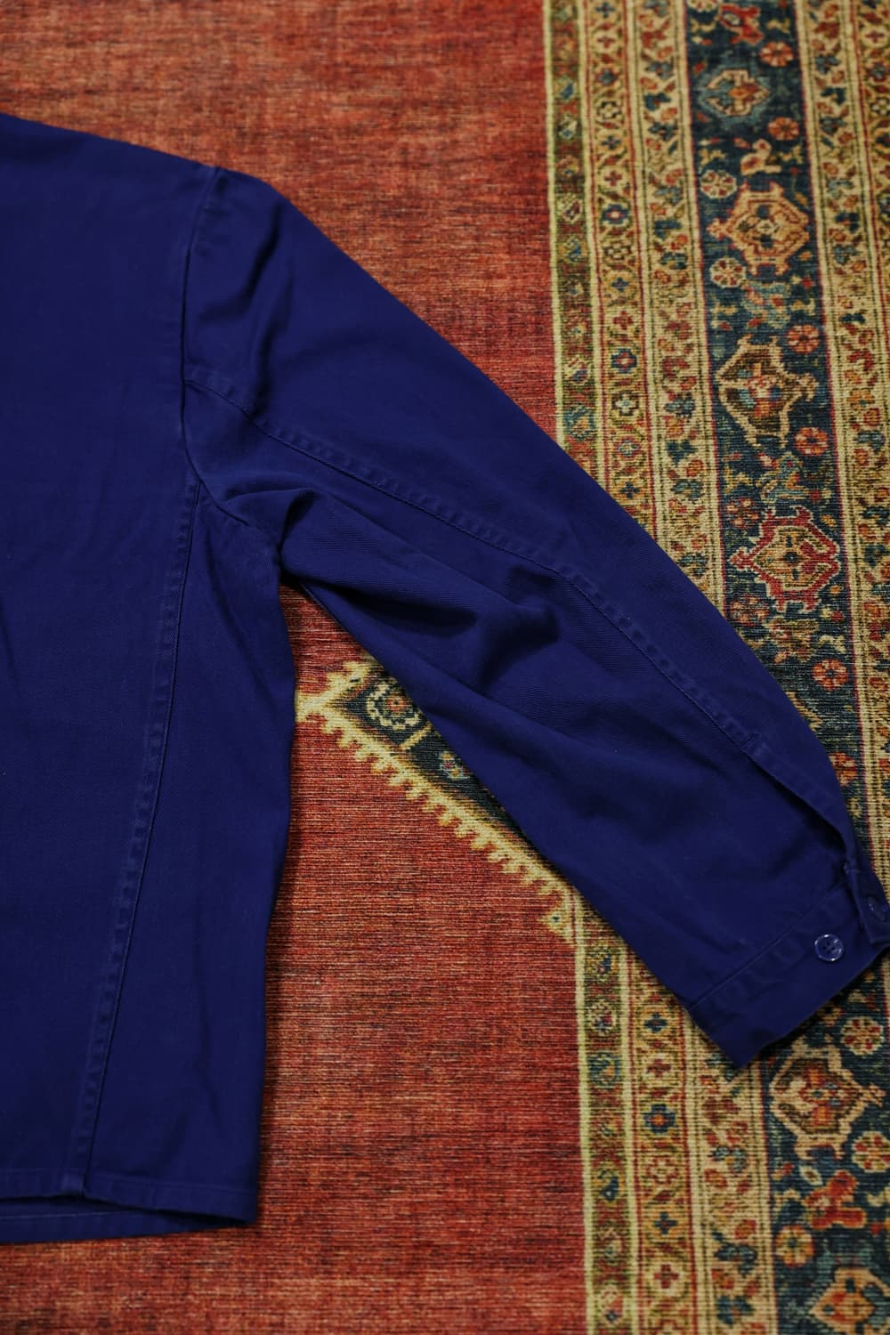 빈티지 워크자켓 블루 판매 상품이미지10