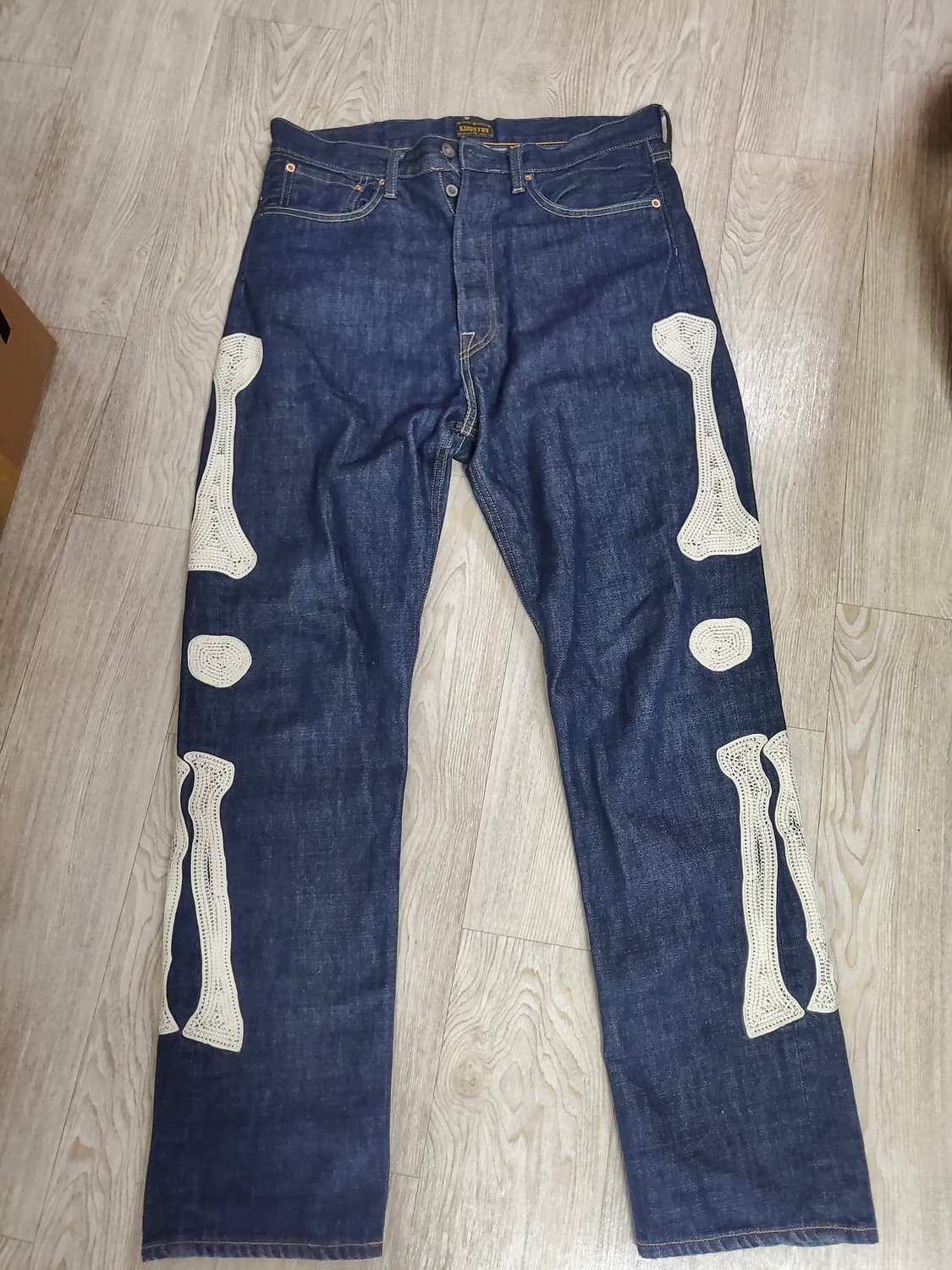 [32] 캐피탈 12.5온즈 데님 멕시칸 턱시도 5P 오카길리 팬츠 상품이미지1