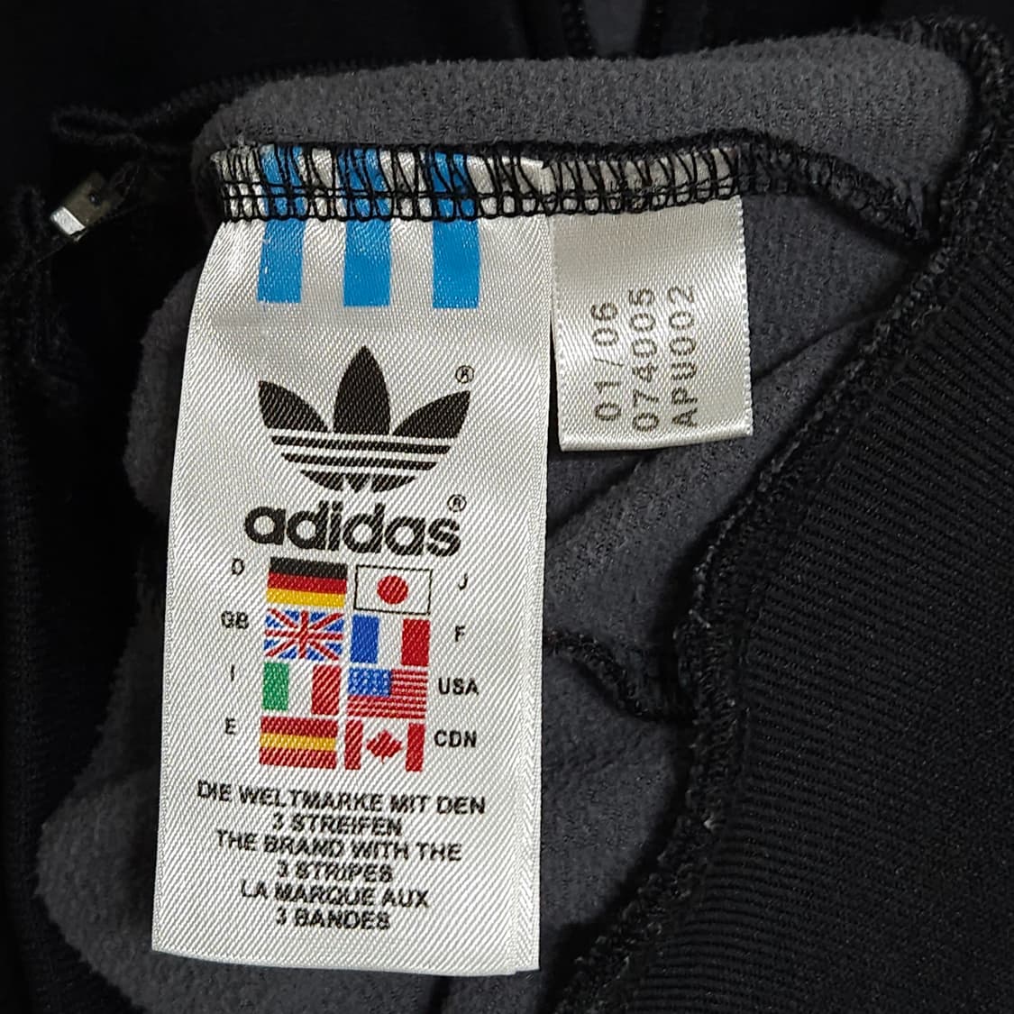 44~55)ADIDAS 아디다스 트레포일 슈퍼걸 져지 자켓 상품이미지5