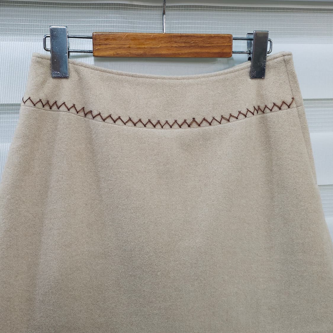 빈티지 Ray Cassin 꽃자수 울스커트- 우먼26정도 상품이미지2