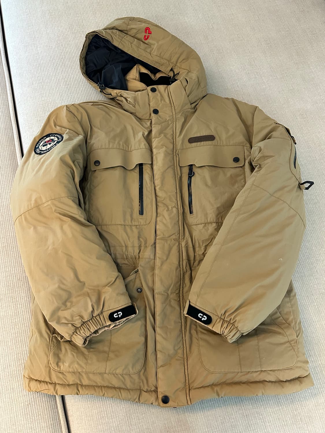 새상품) 센터폴 다운점퍼 110 상품이미지2