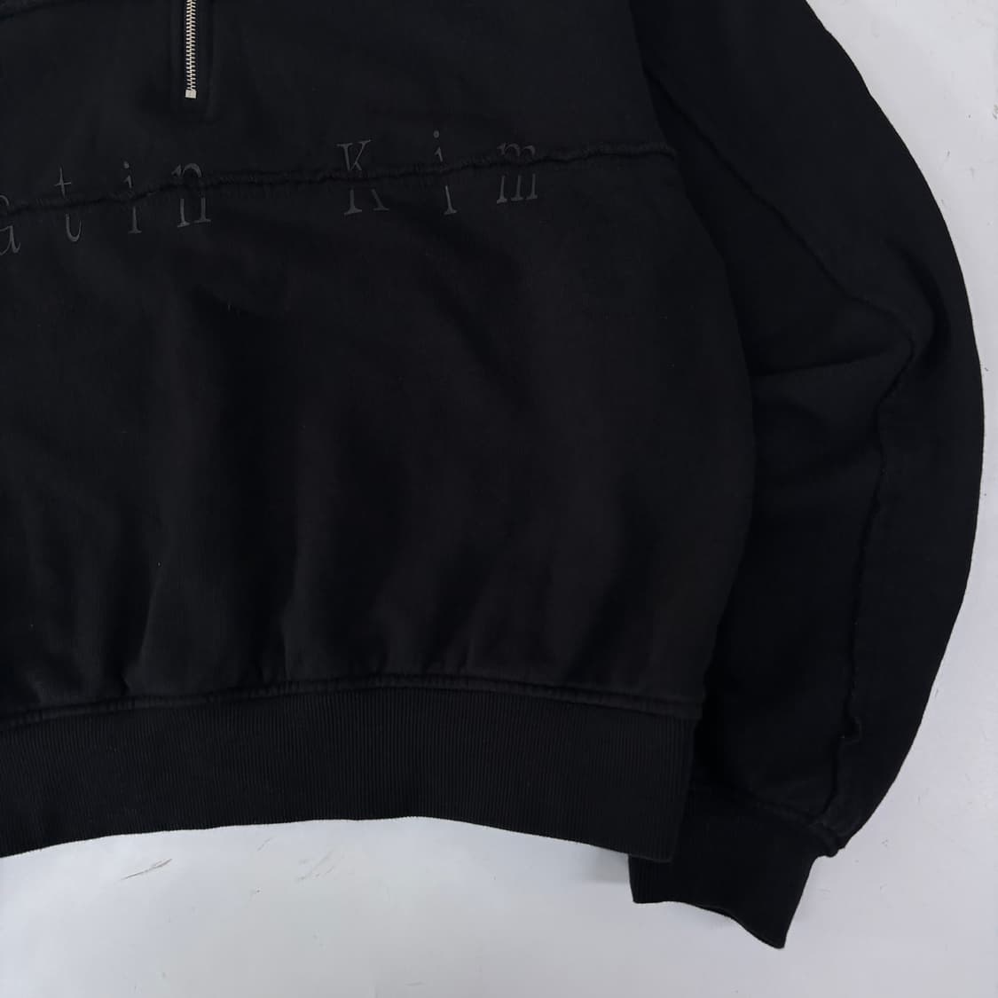 마뗑킴 반집업 맨투맨 상품이미지6