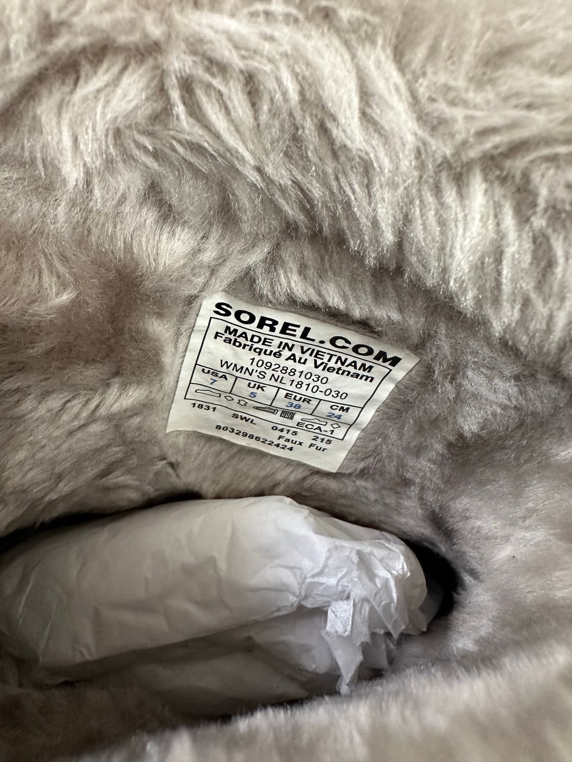 쏘렐 스노우 엔젤 레이스 여성 방한 부츠 240mm 상품이미지4