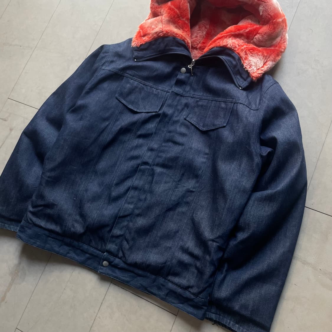 에비수 데님 재킷 상품이미지2