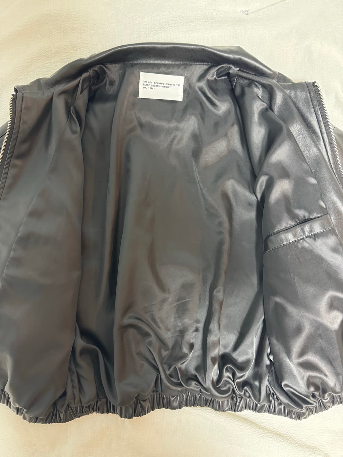 플레이스 스튜디오 가죽 자켓 상품이미지4