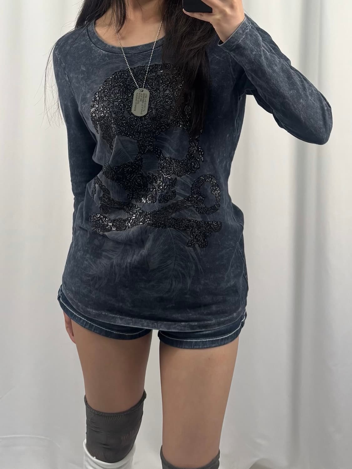 Buckaroo Skull Long Sleeve 상품이미지1