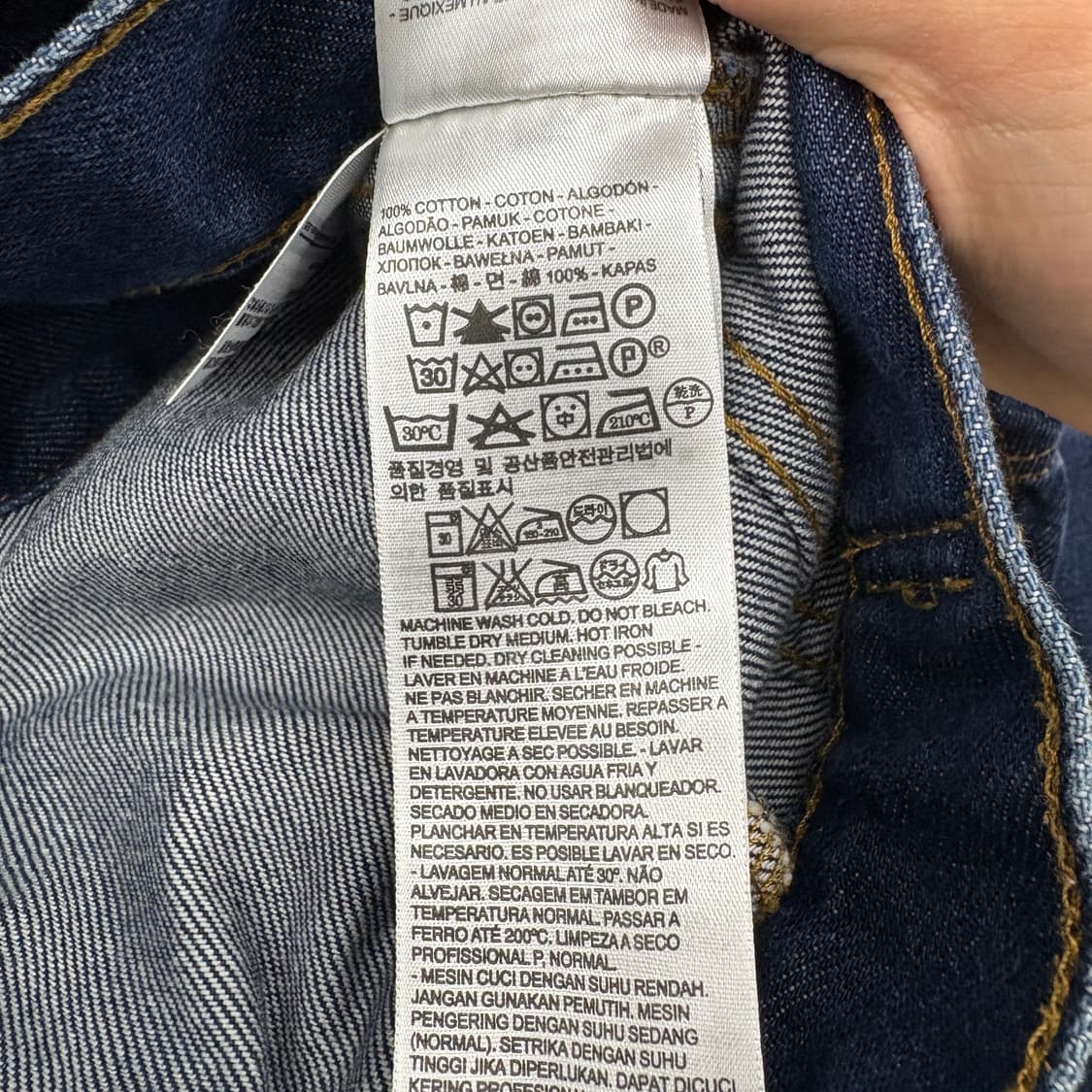 리바이스 데님 트러커 자켓 청자켓 여성 S 상품이미지7