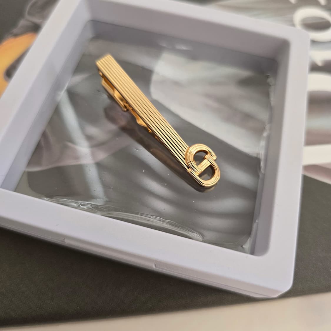 디올 정품 명품 넥타이핀 5cm A+등급 J10
 상품이미지2