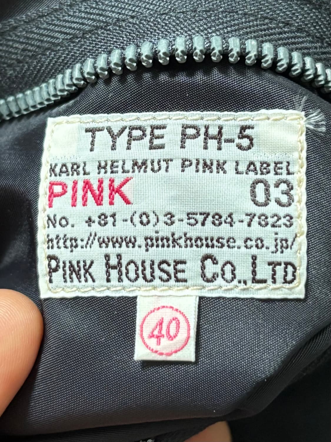 Pink House 핑크하우스 PH-5 리버시블 봄버 자켓 상품이미지5