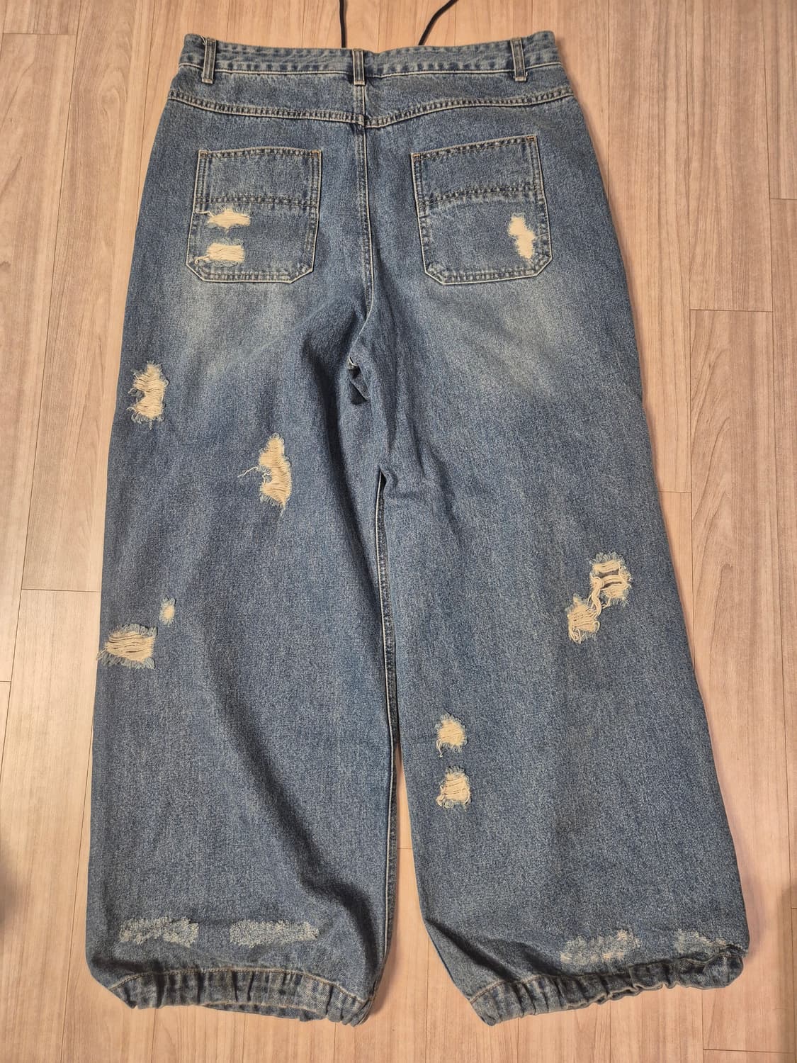 준지 데님 와이드 셋업 일괄 상품이미지5