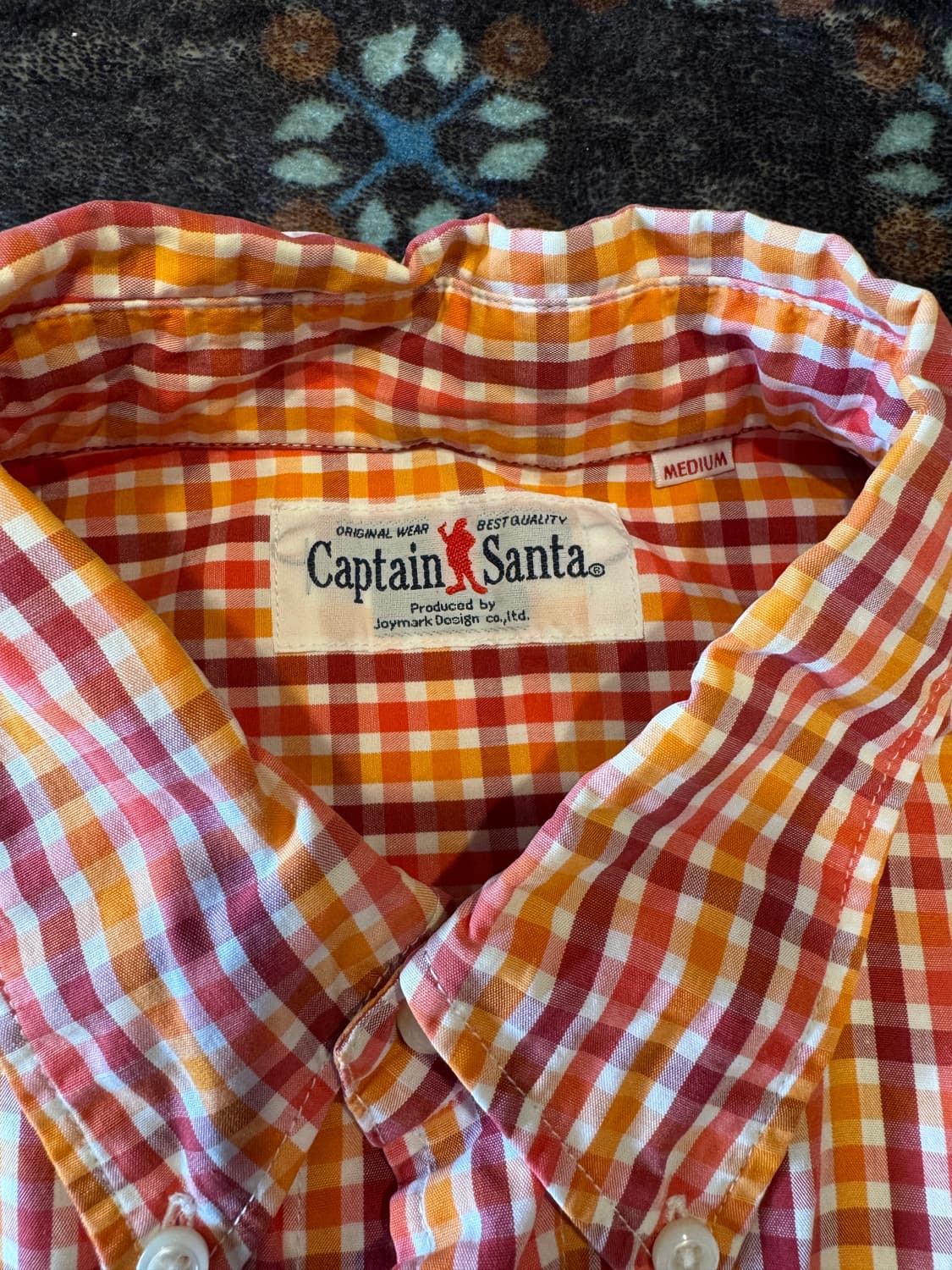 캠틴산타 긴팔체크셔츠 상품이미지3