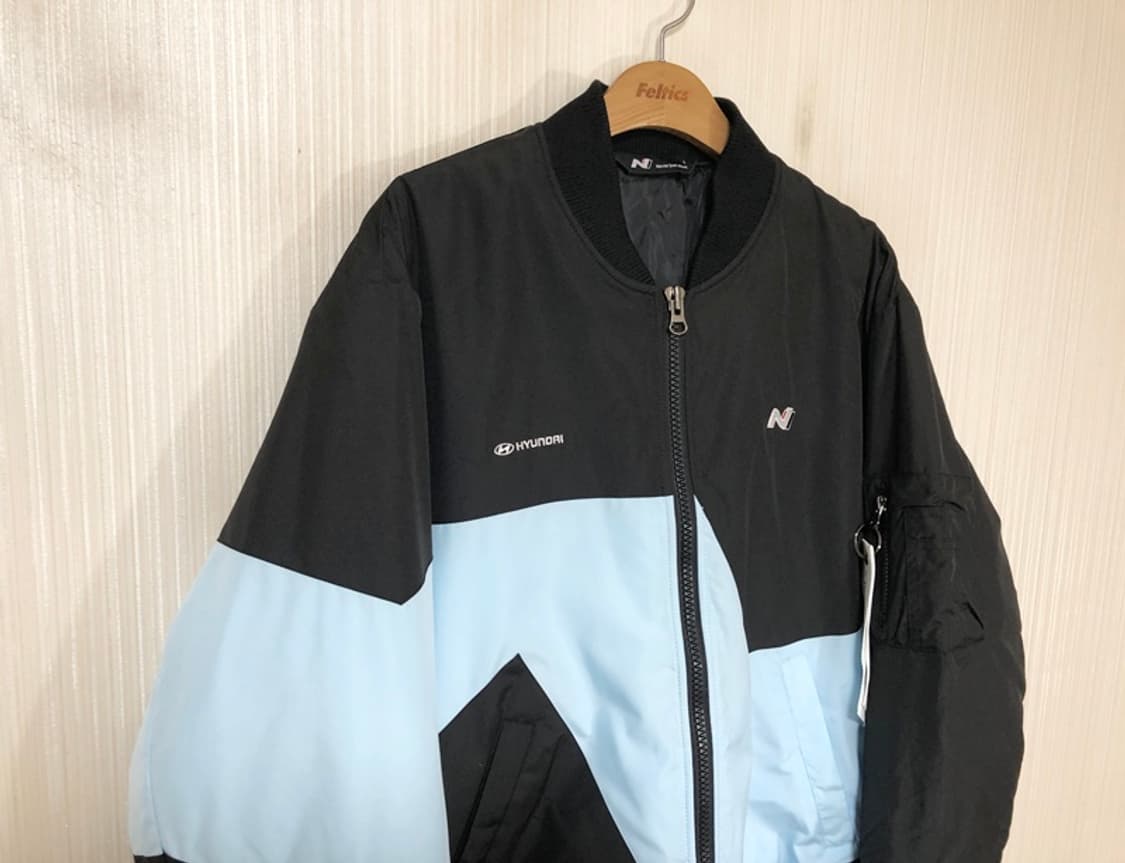 N컬렉션 N브랜드 현대N X 도요타 가주 레이싱 MA-1자켓 L 상품이미지5