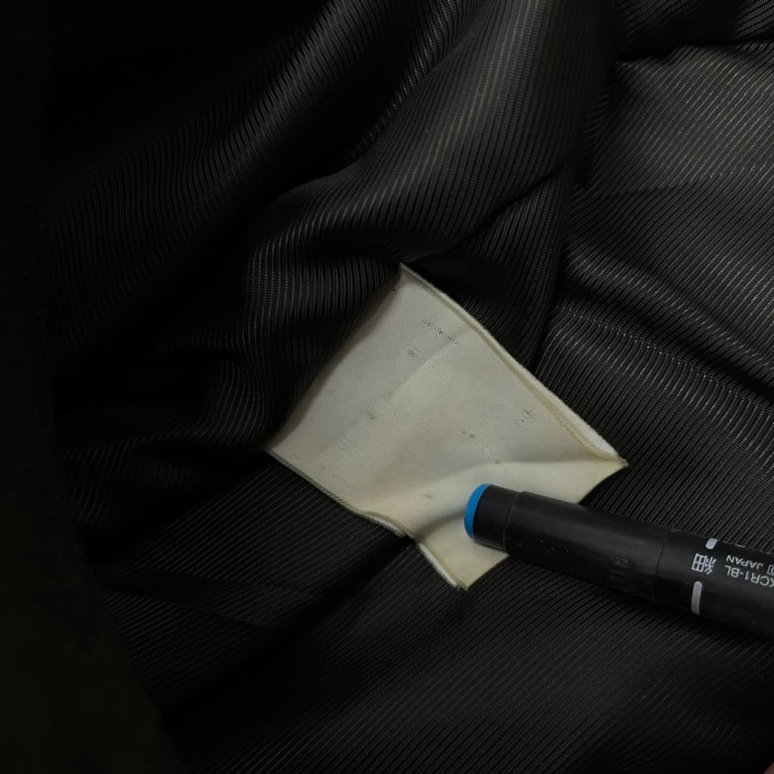 입생로랑 퍼 카라 딥카키 자켓 상품이미지6