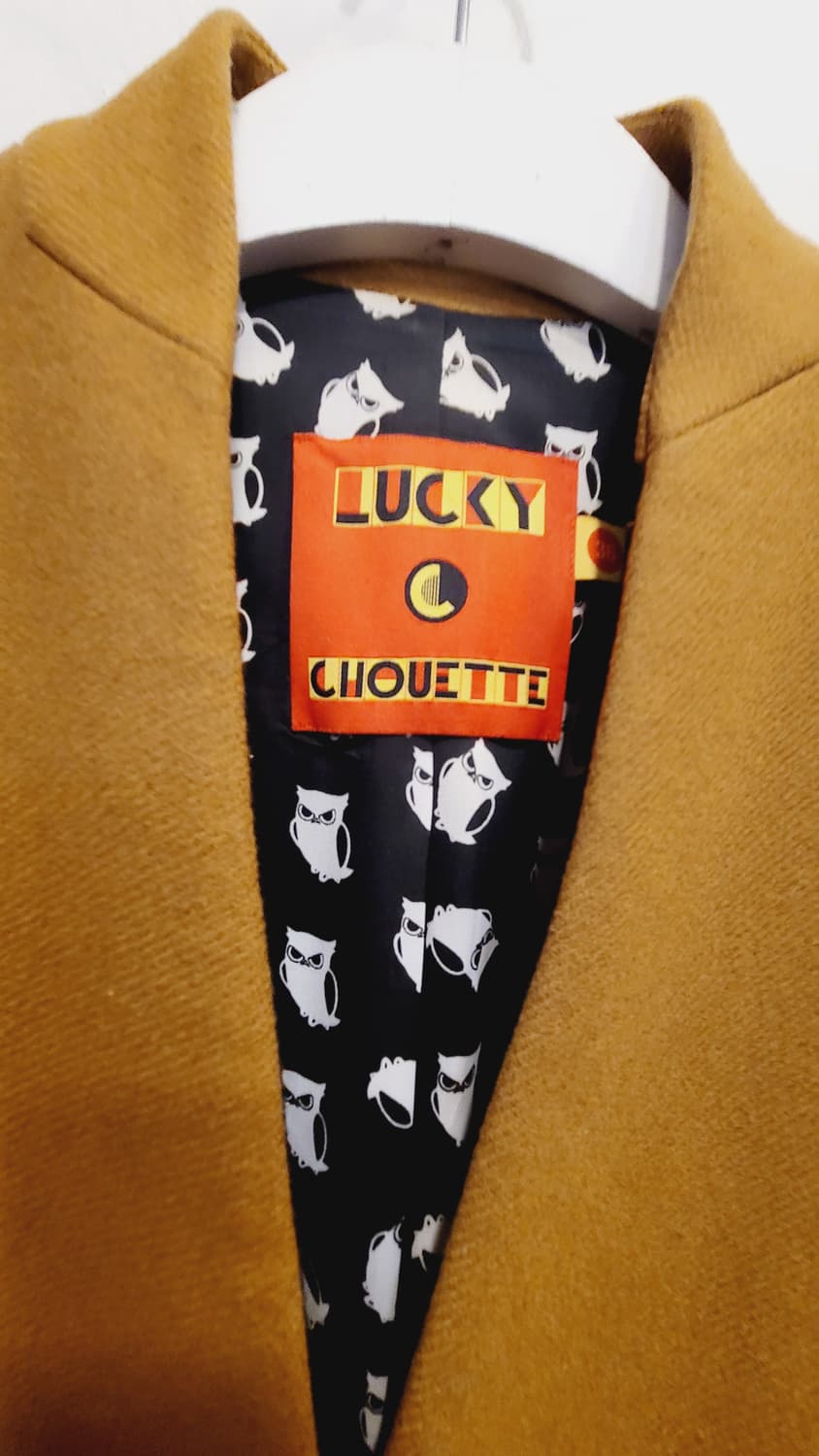 럭키슈에뜨 노카라 숄 울코트 상품이미지2