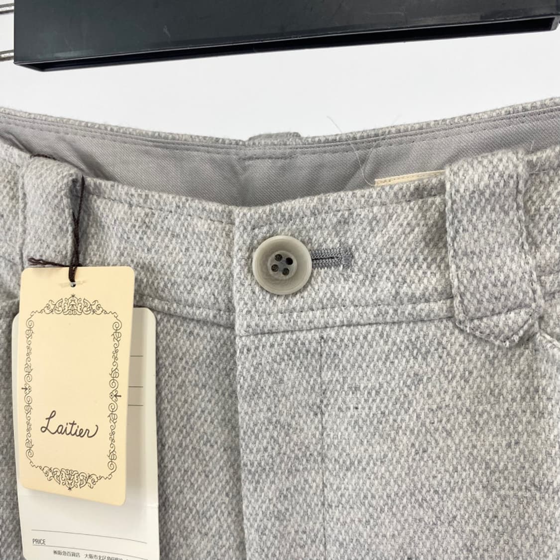 Japan Laitien wool cashmere pants 일본빈티지 상품이미지3