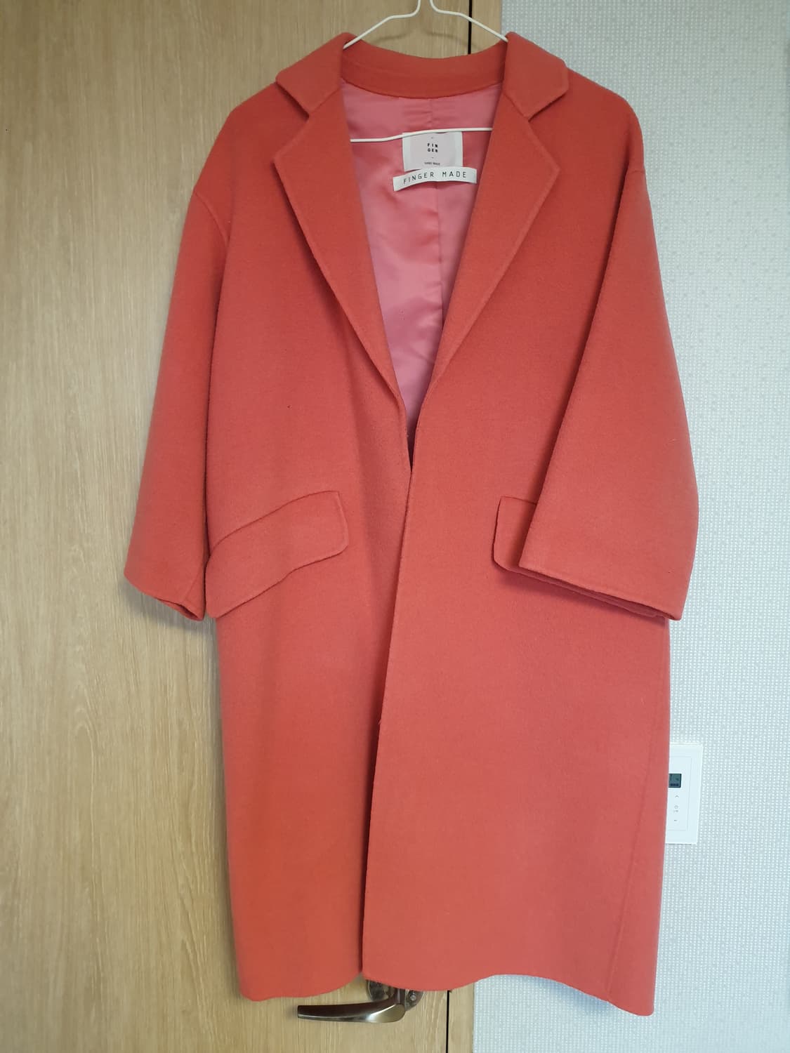 FINGER MADE 핑거메이드 울코트 상품이미지1