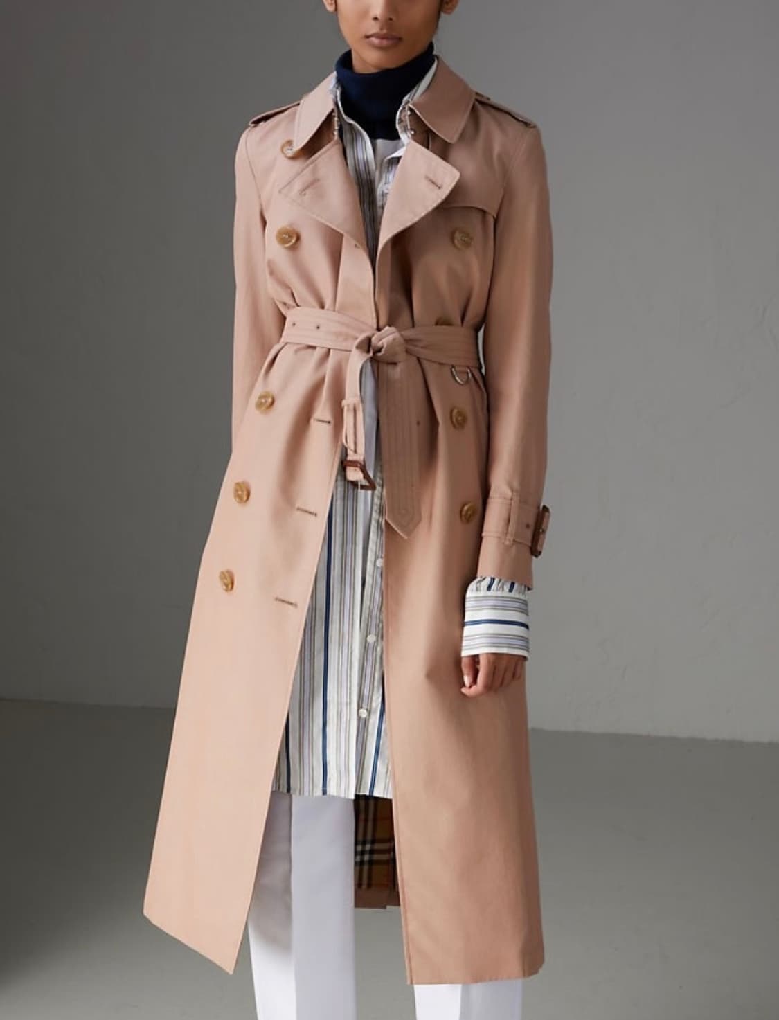 버버리 트로피컬 개버딘 김남주 트렌치코트 44~55사이즈 상품이미지4