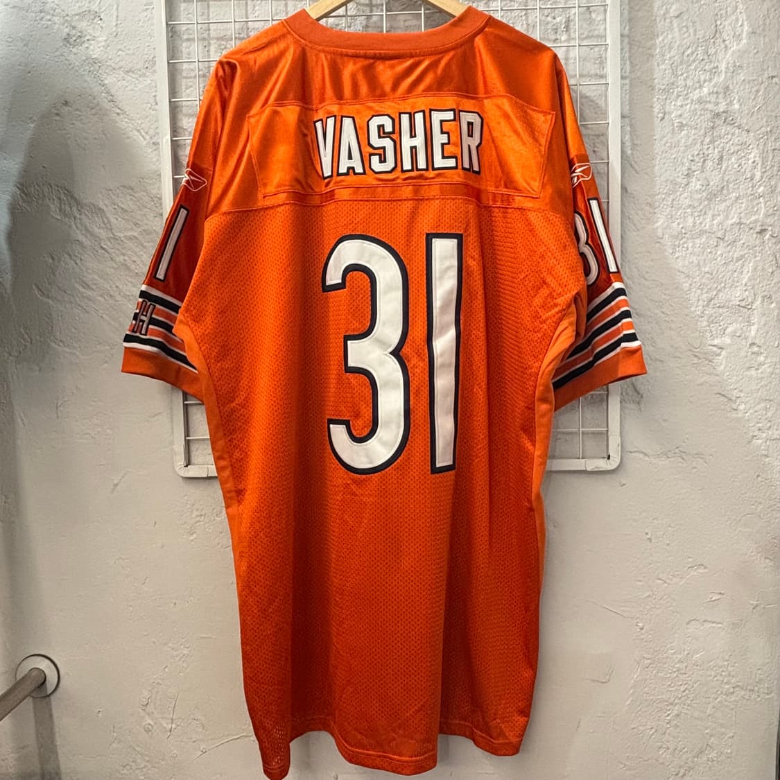 NFL X 리복 시카고 베어스 오렌지 럭비져지 2XL 상품이미지2