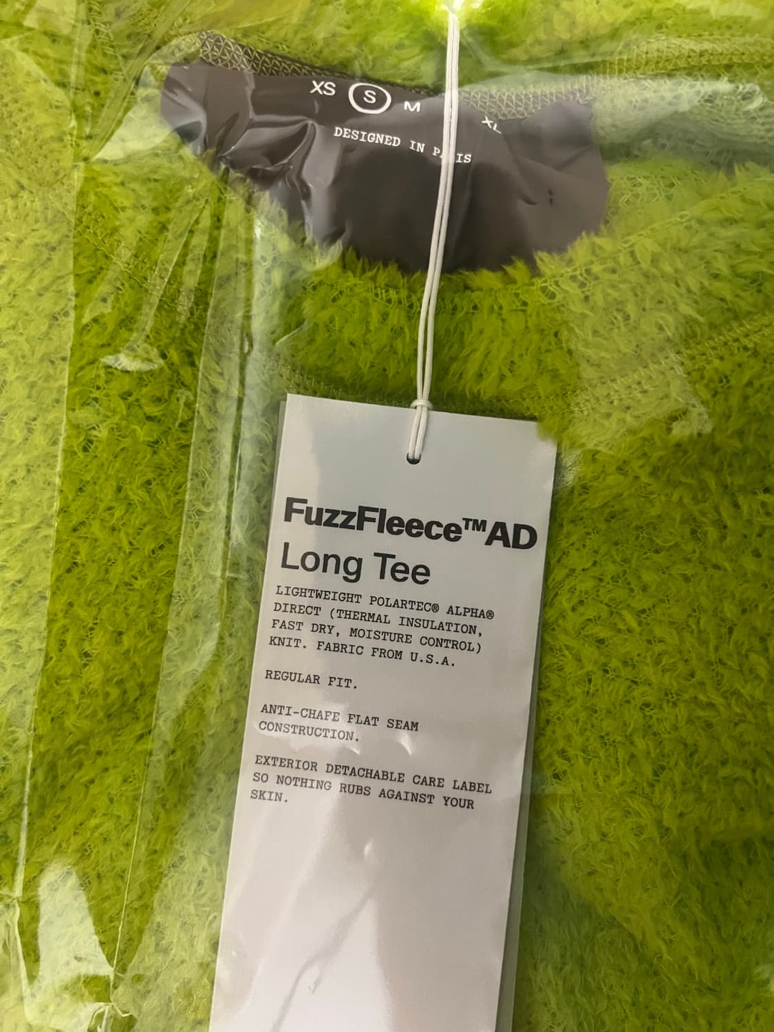 satisfy 새티스파이 fuzz fleece 퍼즈 플리스 롱 티셔츠 상품이미지7