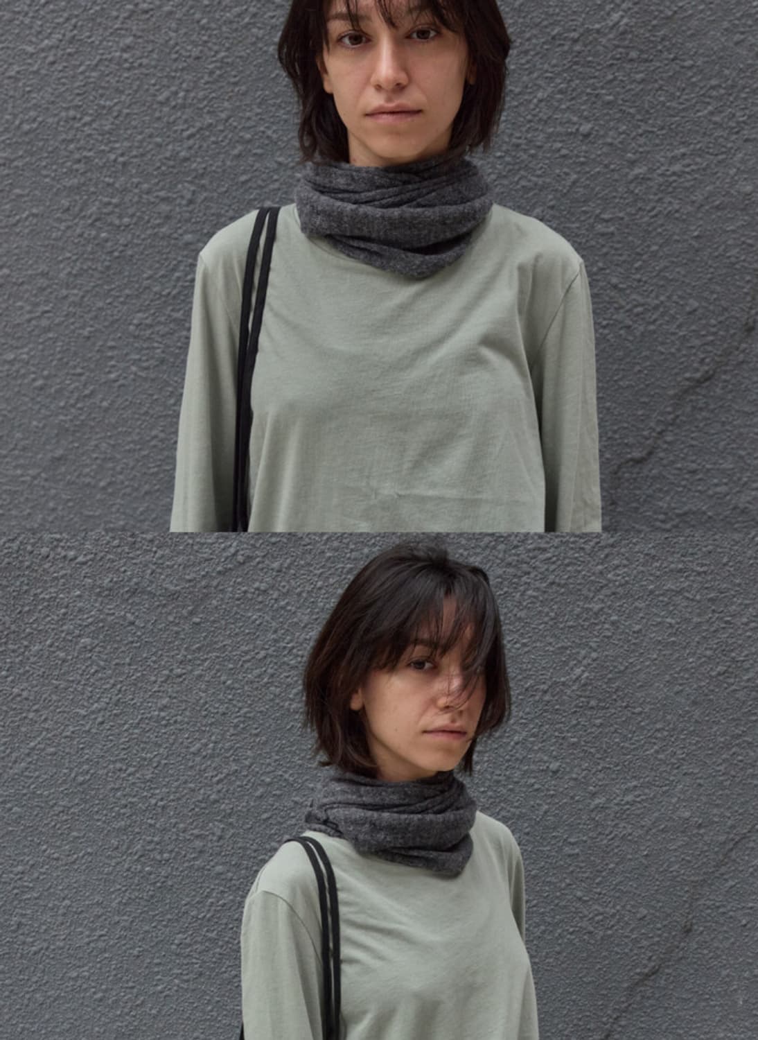 [OS] 롱 스카프 그레이 상품이미지1