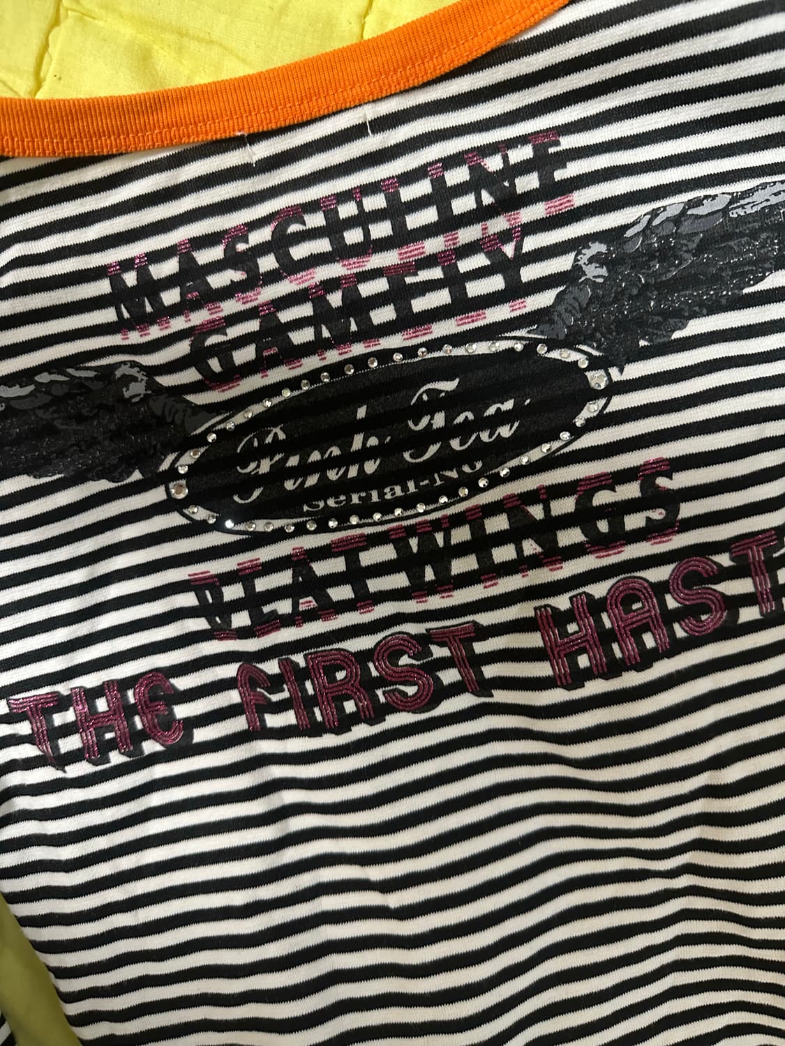 펑크 스트라이프 롱 슬리브  상품이미지4