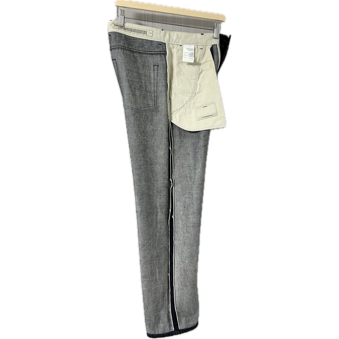 [3] 포터리 논워시드 셀비지 와이드 데님 상품이미지5