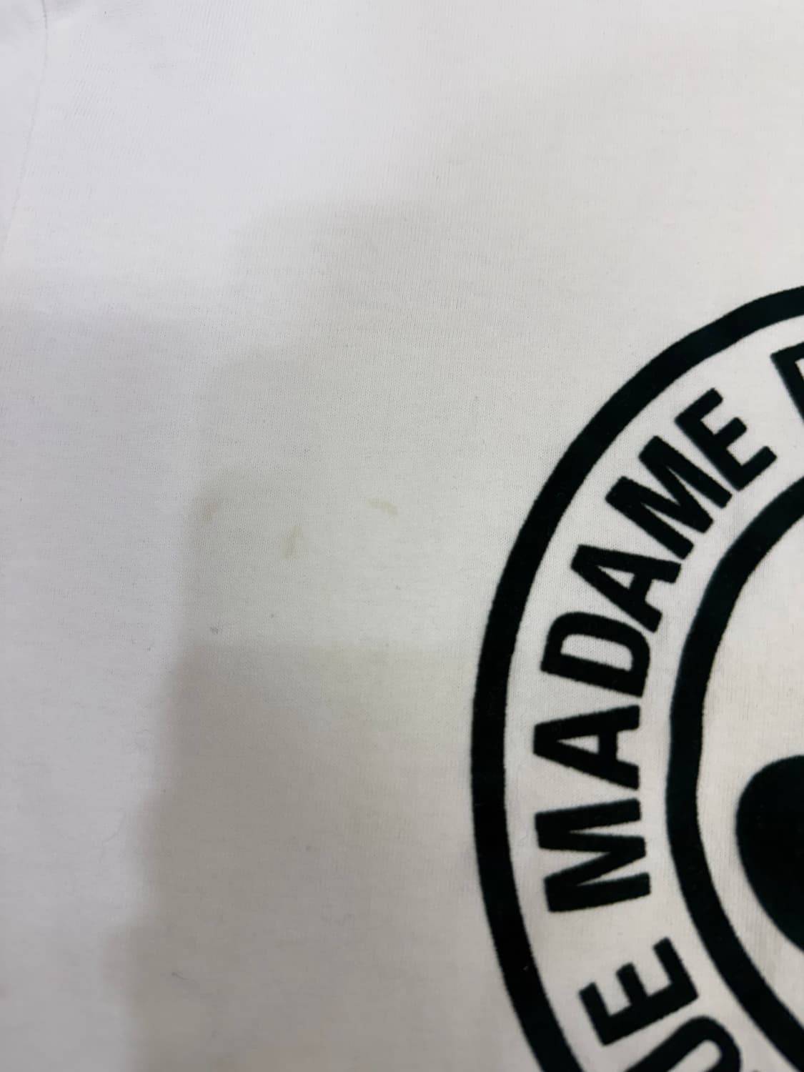 정품) APC 아페쎄 남성 룩셈부르크 반팔티 M 상품이미지4