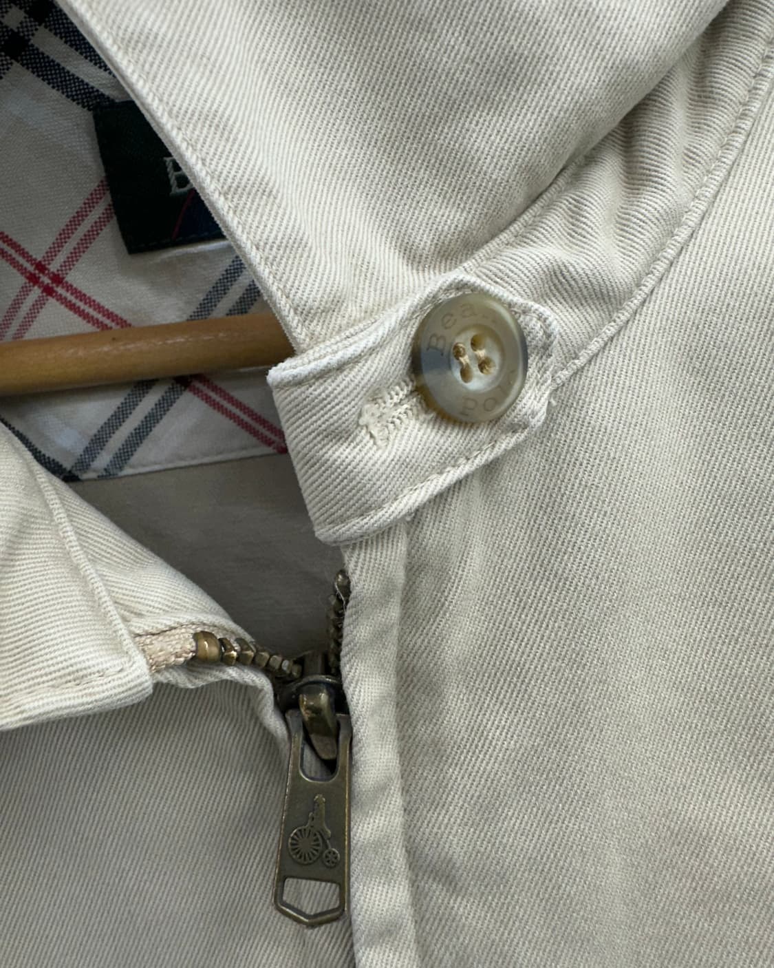 (105)00'S 빈폴 코튼 블루종-M1896 상품이미지3