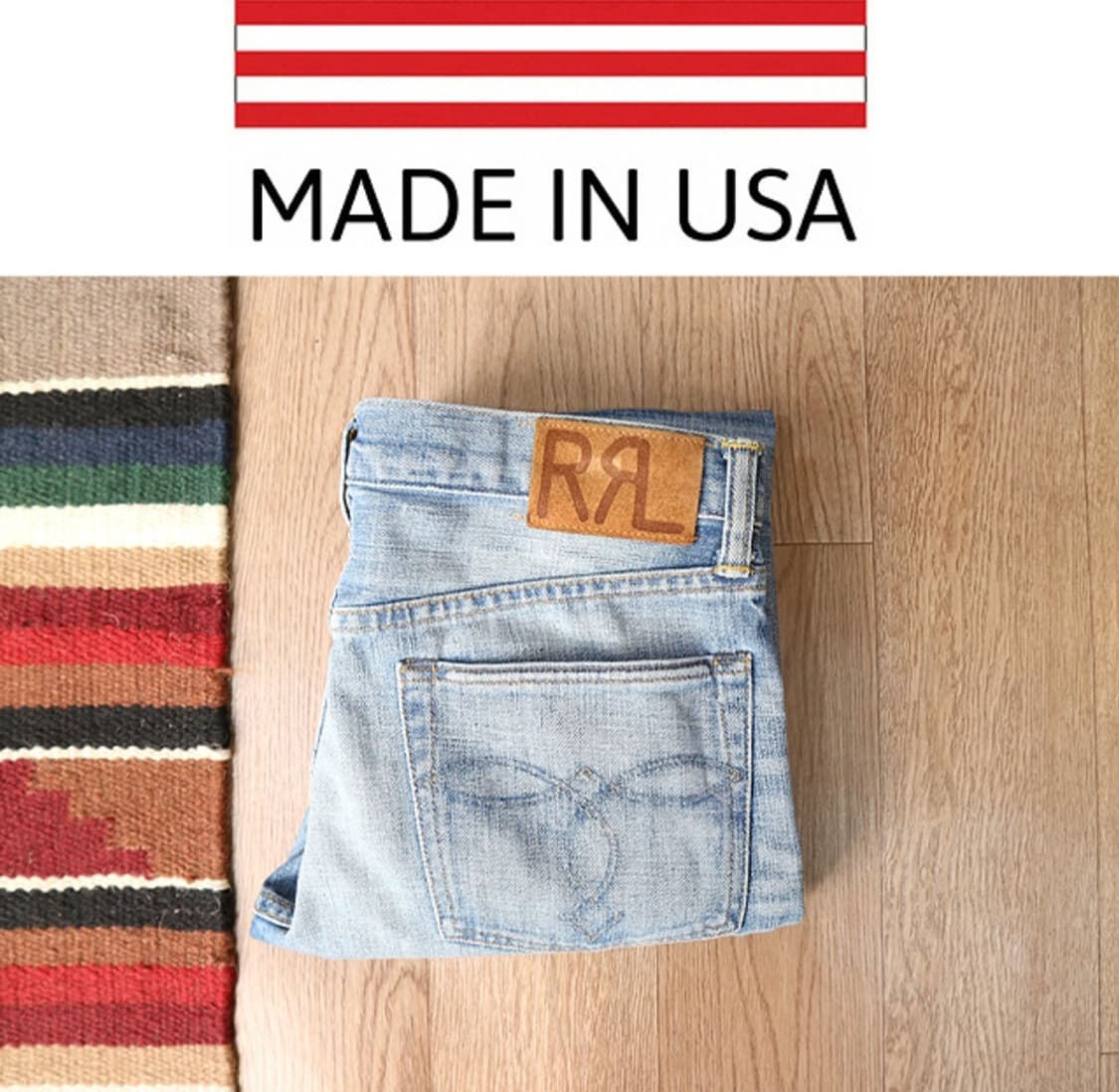 

미국메이드 더블알엘 RRL 알알엘 우먼 데님 팬츠  상품이미지1