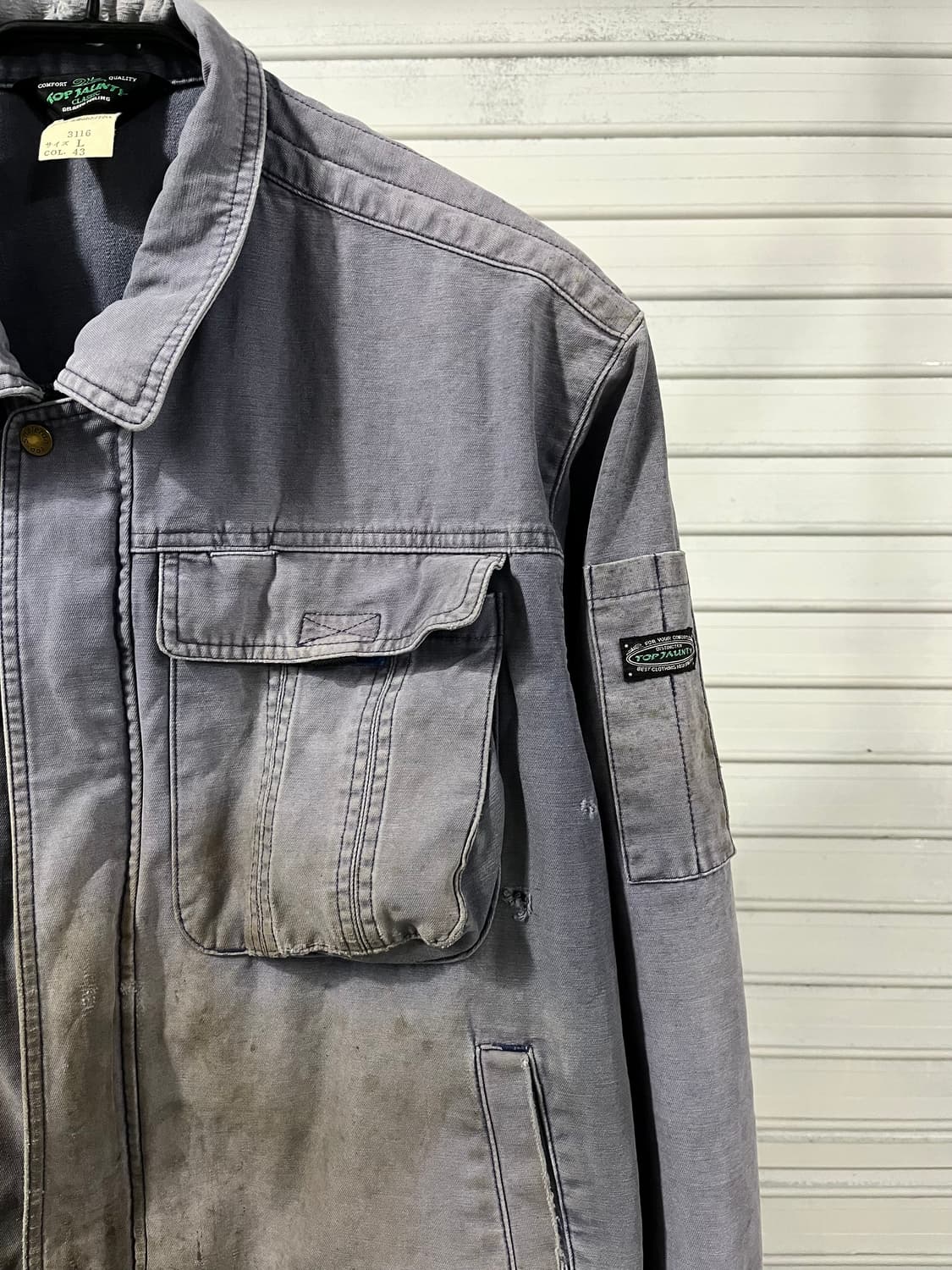 Top Jaunty faded dirty work jacket 상품이미지5
